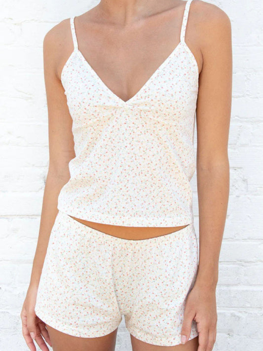 Floral cami short set